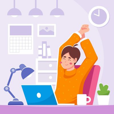 استراحت های محل کار برای زندگی بدون استرس